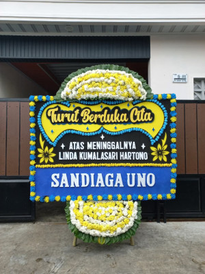 Papan Bunga Duka di Lahewa